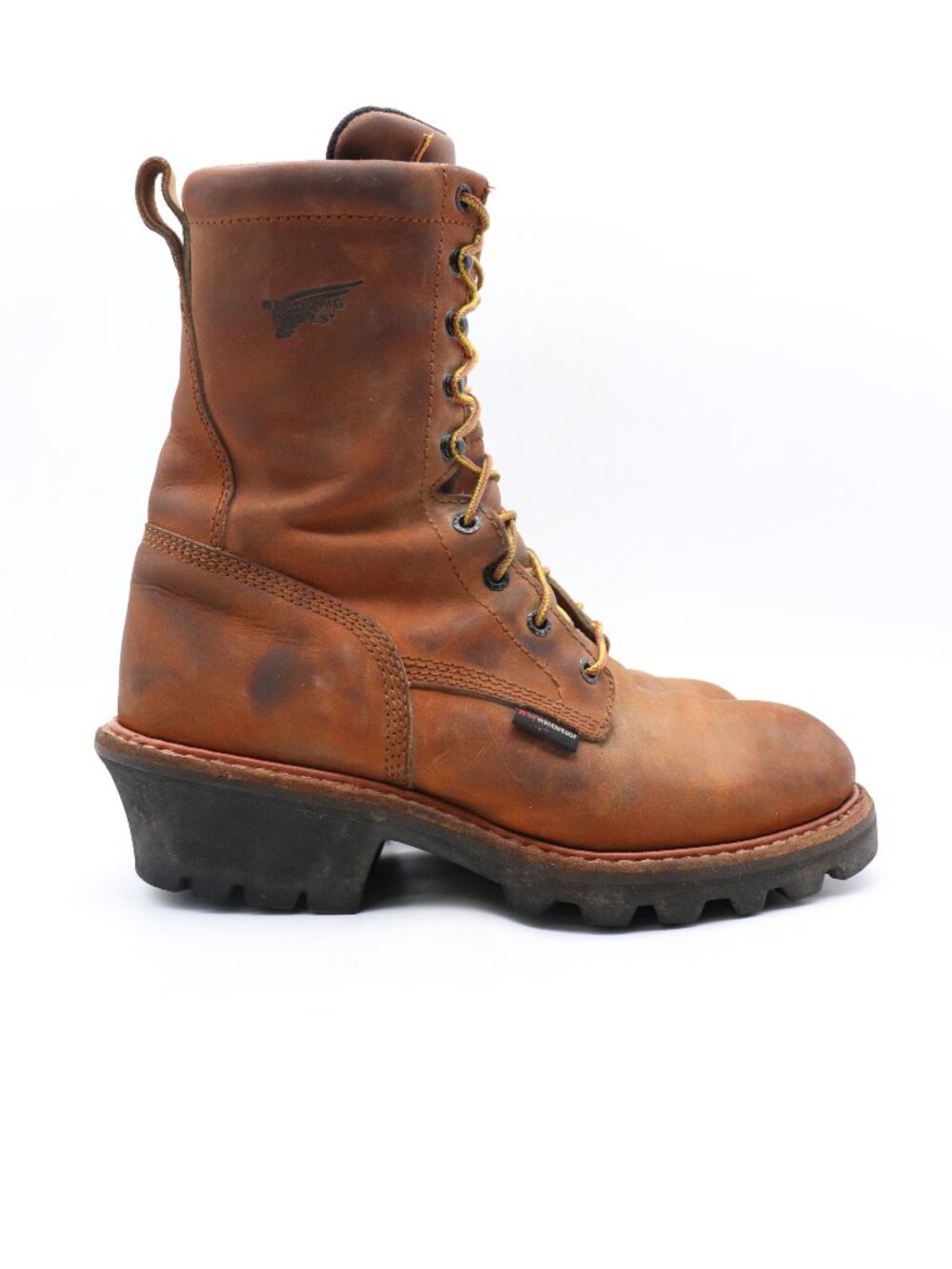 Red Wing LoggerMax Men's 9 D Waterproof Hunting Boots Brown Leather Soft Toe